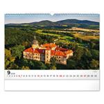 Kalendarz ścienny 2026 Panoramy Czech