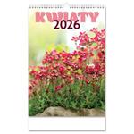 Kalendarz ścienny 2026 polski Kwiaty