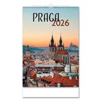 Kalendarz ścienny 2026 polski Praga