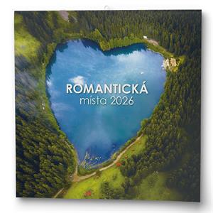 Kalendarz ścienny 2026 Romantyczne miejsca