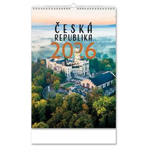 Kalendarz ścienny 2026 słowacki Czechy