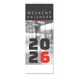 Kalendarz ścienny 2026 słowacki Miesięczny