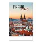 Kalendarz ścienny 2026 słowacki Praga
