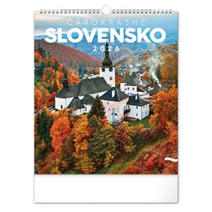 Kalendarz ścienny 2026 Urocza Słowacja