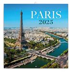 Kalendarz ścienny Paryż 2025