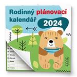 Kalendarz ścienny z notatkami 2024 Rodziny planer