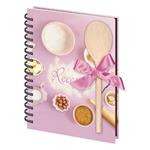 Książka kucharska z drewnianą łyżką A5 spirala Baking