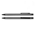 Luksusowy metalowy długopis Kassia - czarny