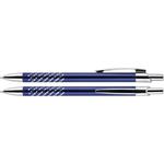 Metalowy długopis Latina - niebieski