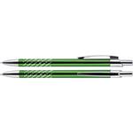 Metalowy długopis Latina - zielony