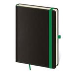 Notatnik A5 liniowany - Black Green