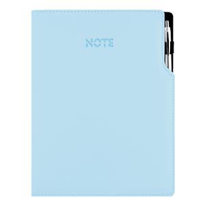 Notatnik GEP A4 kratkowany - BŁĘKITNY