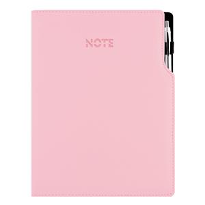 Notatnik GEP A4 liniowany - JASNORÓŻOWY