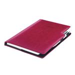 Notatnik GEP A5 kratkowany - MALINOWY