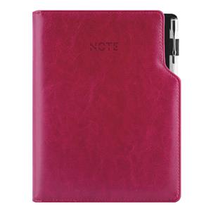 Notatnik GEP B6 liniowany - MALINOWY