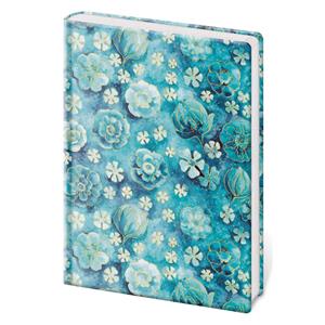 Notatnik Vario A4 liniowany - Flower