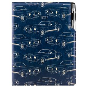 Notes DESIGN A4 czysty - granatowy - Mustang