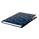 Notes DESIGN A4 kropkowany - granatowy - Mustang