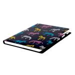 Notes DESIGN A4 liniowany - czarny- Zebra