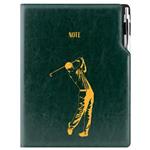 Notes DESIGN A4 liniowany - zielony - Golf mężczyźni