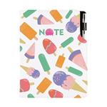 Notes DESIGN A5 czysty - Lody