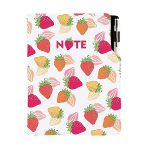 Notes DESIGN A5 czysty - Truskawka