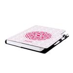 Notes DESIGN A5 liniowany - Mandala czerwony