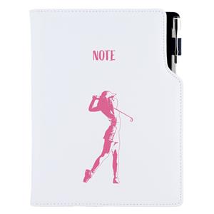 Notes DESIGN B5 kratkowany - biały - Golf kobiety
