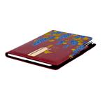Notes DESIGN B5 kratkowany - bordo - Wino