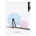 Notes DESIGN B5 kratkowany - Bratysława