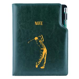 Notes DESIGN B5 kratkowany - zielony - Golf mężczyźni