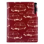 Notes DESIGN B5 kropkowany - bordo - Maluch