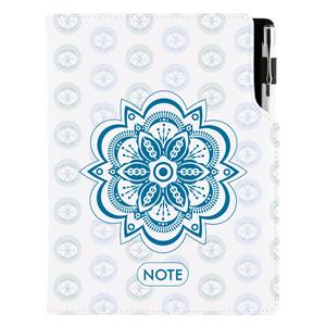 Notes DESIGN B6 czysty - Mandala niebieski