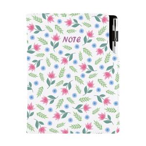 Notes DESIGN B6 czysty - Wiosenne kwiaty