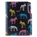 Notes DESIGN B6 liniowany - czarny- Zebra