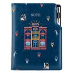 Notes DESIGN B6 liniowany - granatowy - Hotel