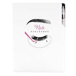 Notes KOSMETYCZNY Eyelashes - DESIGN A4 czysty