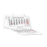 Pięciomiesięczny kalendarz Kvinto składany czeski ze spiralą 2027 - szary