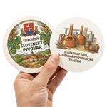 Podkładki pod piwo, okrągłe, papierowe, 10 cm, nadruk dwustronny - na zamówienie