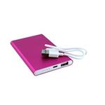 Powerbank aluminiowy Pointer - różowy