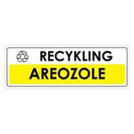 RECYKLING - AREOZOLE, naklejka 290x100 mm