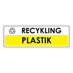 RECYKLING - PLASTIK - płyta PVC, płyta PVC 2 mm, 290x100 mm