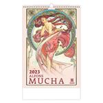 Ścienny Kalendarz 2023 - Alfons Mucha