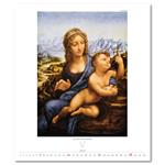 Ścienny Kalendarz 2023 - Leonardo da Vinci