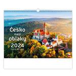 Ścienny Kalendarz 2024 - Czechy między obłokami