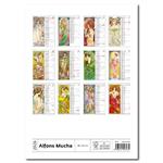 Ścienny Kalendarz 2026 - Alfons Mucha