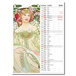 Ścienny Kalendarz 2026 - Alfons Mucha