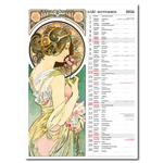 Ścienny Kalendarz 2026 - Alfons Mucha