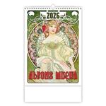 Ścienny Kalendarz 2026 - Alfons Mucha