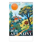 Ścienny Kalendarz 2026 - Art Naive